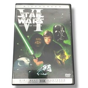 Star Wars Episode VI Return of‎ the Jedi DVD Widescreen THX